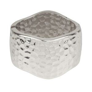 Hammered Finish Bangle Bracelet